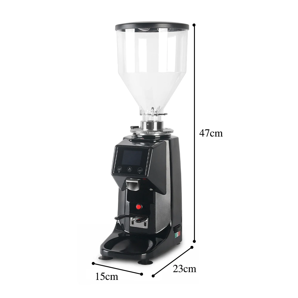 Touch Screen  60mm Flat Burr 110V Coffee Grinder - Image 6