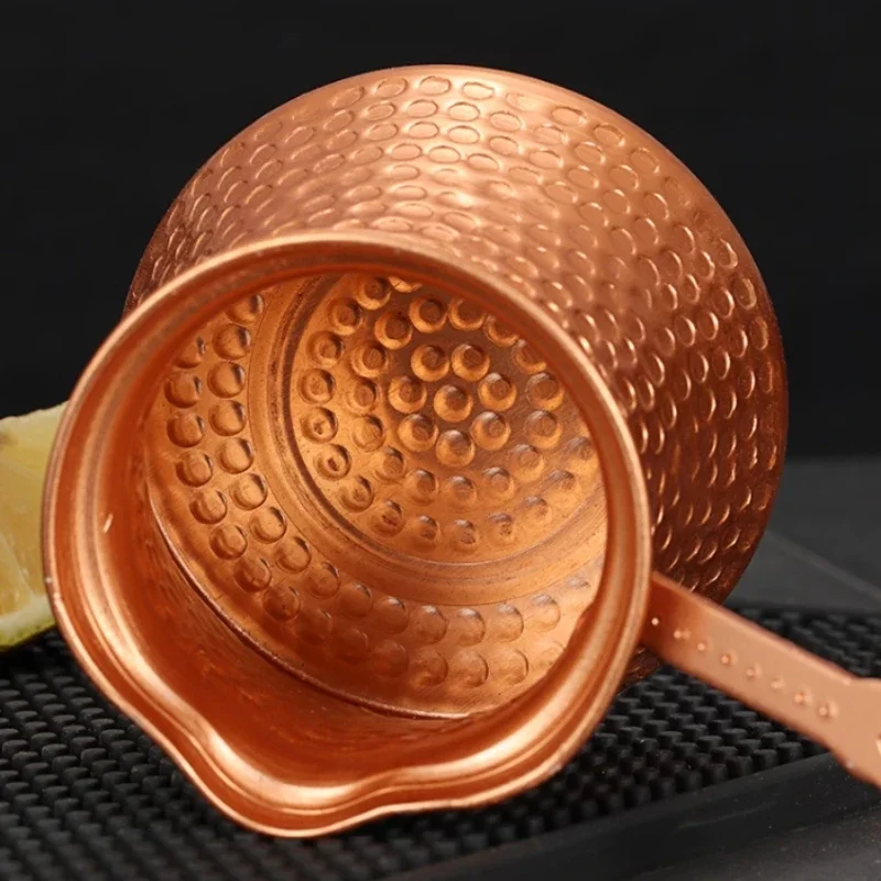 330ml Turkish Copper Coffee Pots Heat Resistance Brewing Chocolate Milk Moka Pot for Home Kitchen Espresso Coffeeware Teaware - Image 4